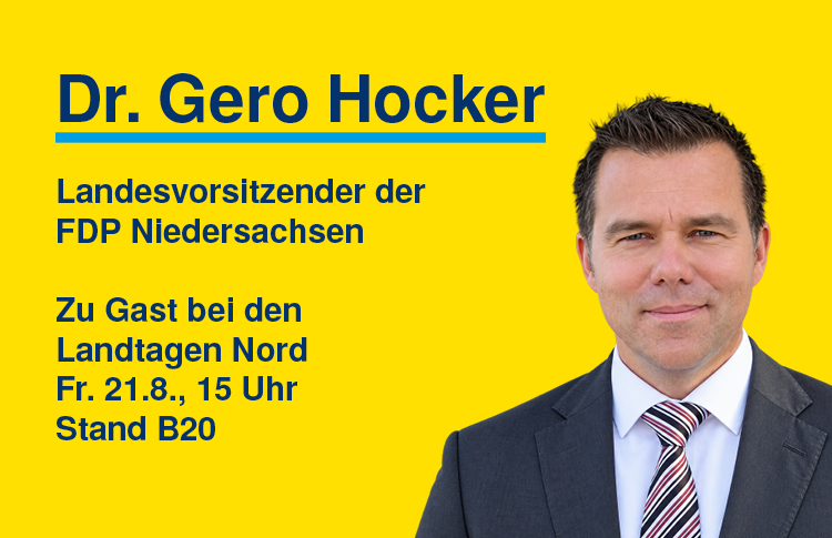 Gero Hocker auf den LandTagen Nord