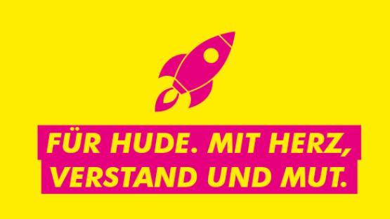 Für Hude. Mit Herz, Verstand und Mut.